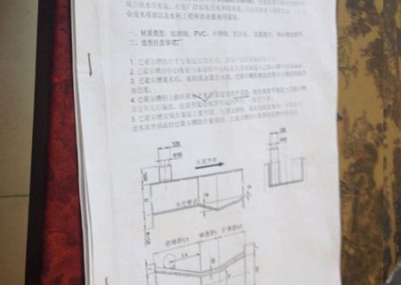 点击查看详细信息<br>标题：巴歇尔槽图纸 阅读次数：3722